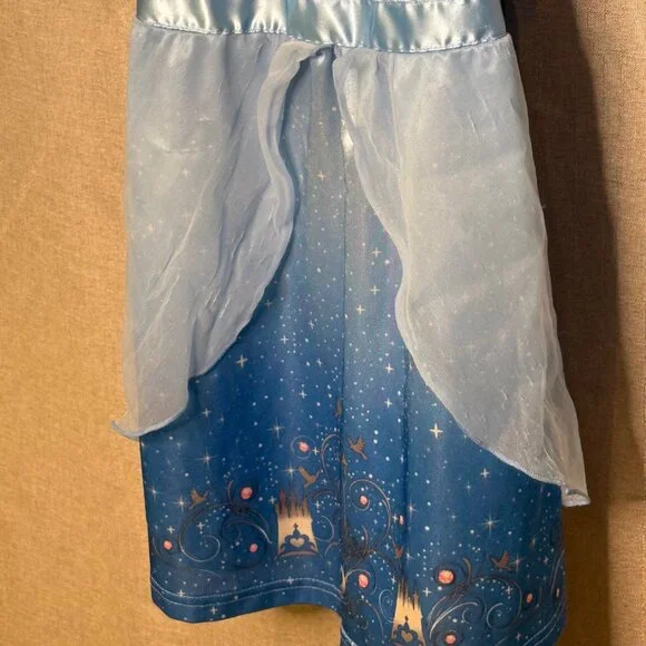 Disney Princess - Cinderella - Girls Sleeveless Dress - Size 5T - Picture 5 of 8